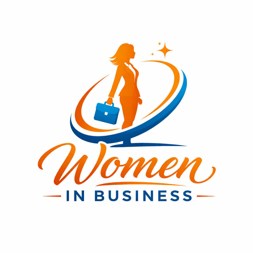 Empowering women in business logo Empowering women in business logo